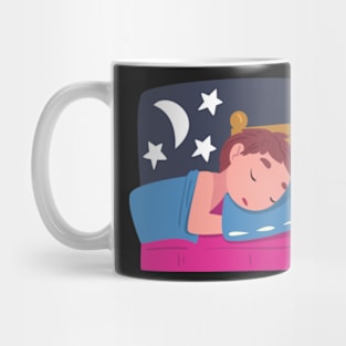 most likely to take a nap Sticker Mug